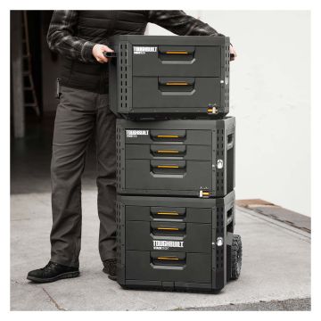 ToughBuilt StackTech 2-Drawer Locking Box