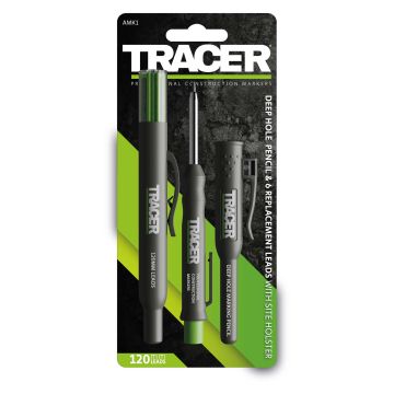 Tracer Deep Hole Pencil With 6 Replacement Leads
