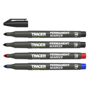 Tracer Permanent Marker Pack of 4