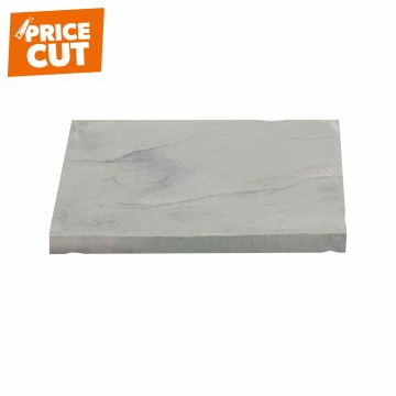 Stonemarket Ryton Riven Utility Slab Grey 450 x 450 x 32mm