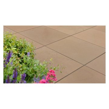 Stonemarket Avant-Garde Sandstone Paving Slab Oatmeal 1210 x 210 x 22mm 6.35m²