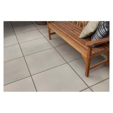 Stonemarket Avant-Garde Sandstone Paving Slab Silver 760 x 760 x 22mm 9.24m²