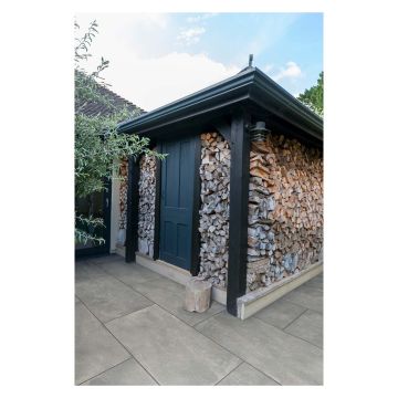 Stonemarket Locana Porcelain Paving Slab Grey 600x1200x20mm 21.6 m²