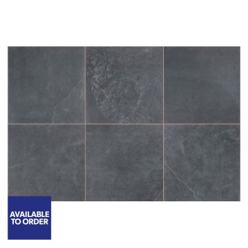Stonemarket Lucent Porcelain Paving Slab Blue 600x600x20mm 23.04 m²