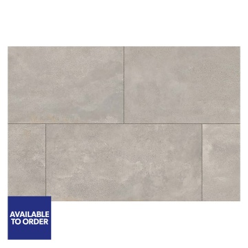 Stonemarket Locana Porcelain Paving Slab Ash 600x1200x20mm 21.6 m²