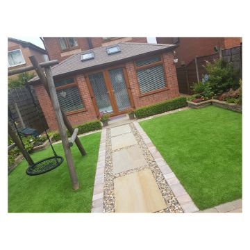 Luxigraze 30 Premium Artificial Grass Midi Roll 2m x 4m Covers 8m²