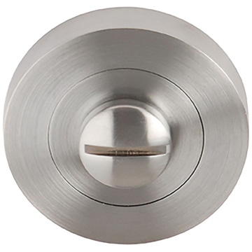 Flex Bathroom Thumbturn Set Satin Chrome Plated