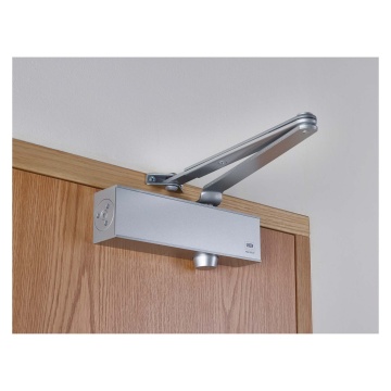 Union Rack & Pinion Variable Backcheck Door Closer Size 2-4