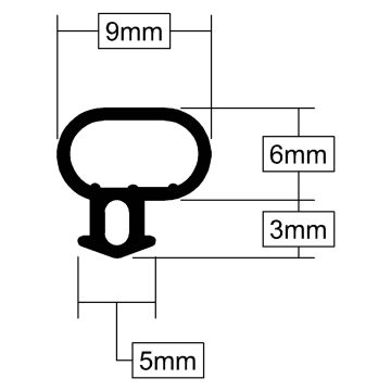 Stormguard PVCu Replacement Seal 20m