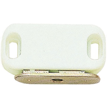 Magnetic Catch Small White Single