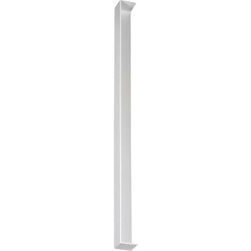 600mm External Fascia Corner Joint White