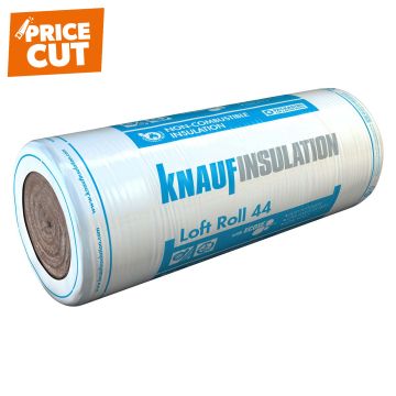 Knauf Insulation Loft Roll 44 170mm Covers 8.01m² Combi-Cut