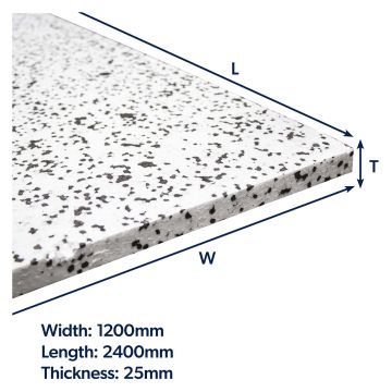 Jabfloor 70 Floor Insulation 2400 x 1200 x 25mm